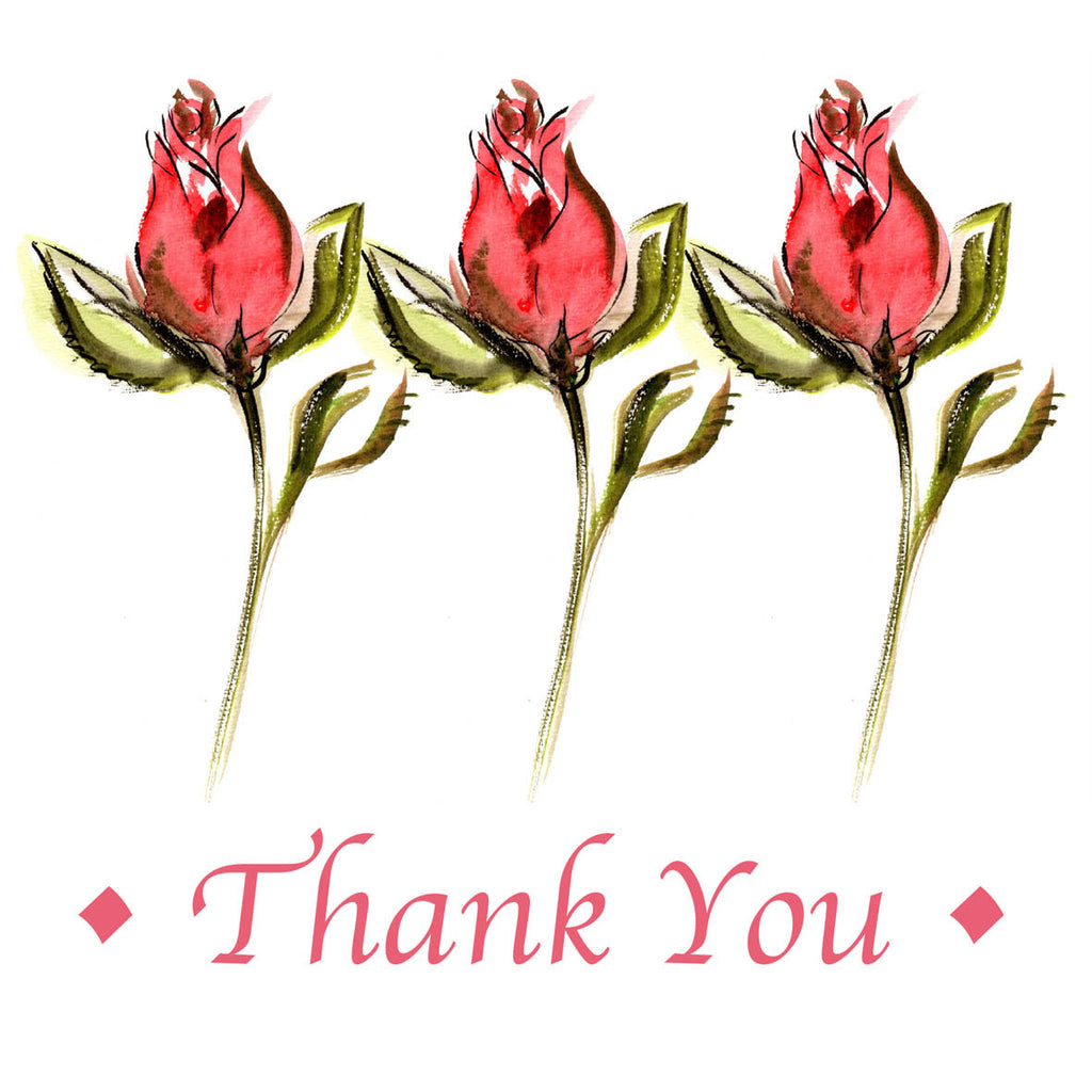 Thank You cards by Lizzie Huxtable Design